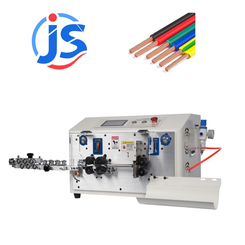 Automatic Wire Stripping Machine for PVC/Braided/Fiberglass Wire 1-80mm Strip Length