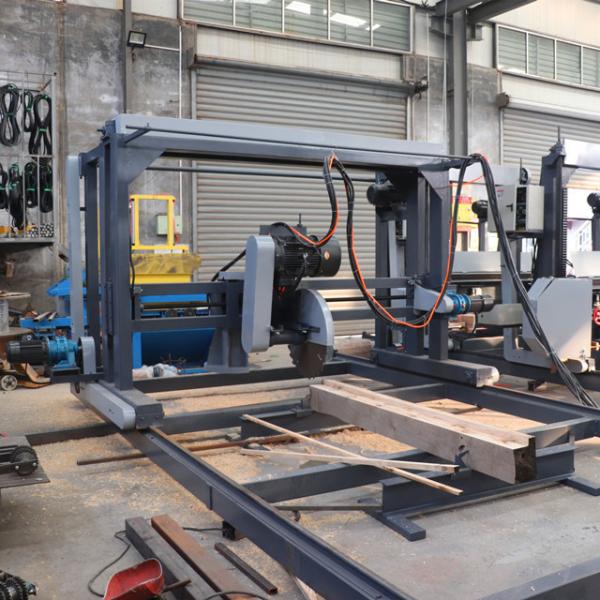 15KW 22KW Hard Log Circular Sawmill 1300mm Circular Saw Lumber Mill