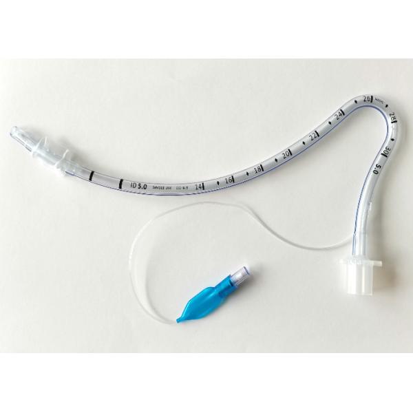 Medical-Grade PVC Cuffed Preformed Nasal Endotracheal Tube 4.0mm for Nasal Intubation