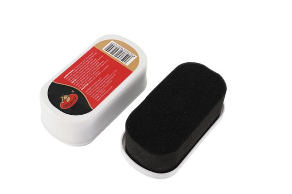 HY-342 Shoe Shine Sponge Round At Both Ends Leather Shoes Quick Shine Instant Shoe Polish