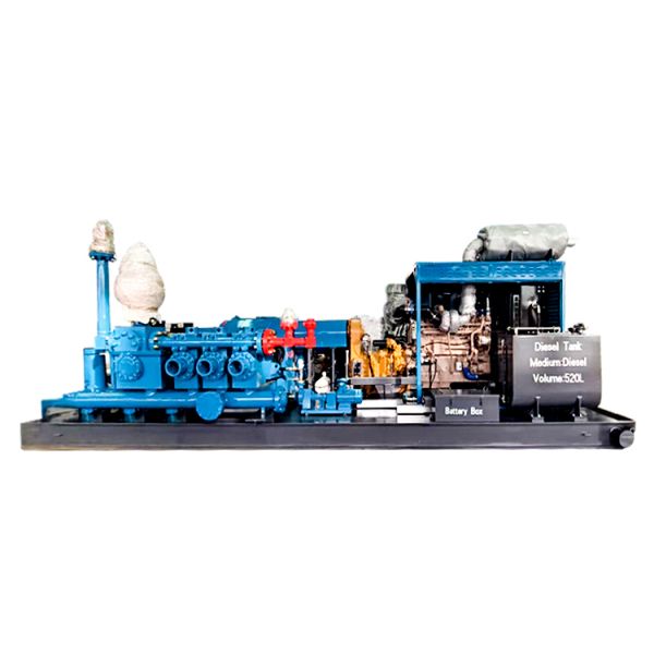 Drilling Rigs Hydraulic Pump Unit , High Pressure Mud Pump For Petroleum Equipment