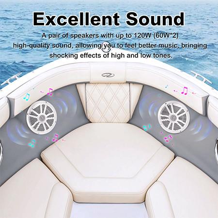 Caravan House RV Marine Speaker OEM ODM 6.5 Inch 60W IPX6 Waterproof