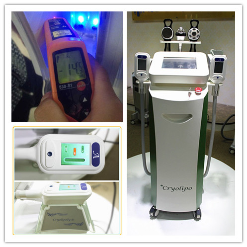 Dual handles CoolScuplting Cryolipolysis Fat Freezing Machine Two Handles Work Together