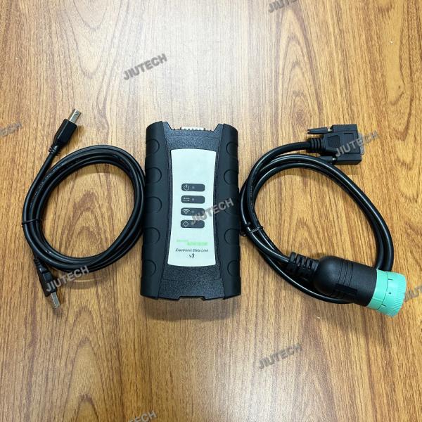 V5.3 Agriculture Construction Electronic Data Link EDL V3 Diagnostic kit Service Advisor EDL V3 scanner tool+CF19 Laptop