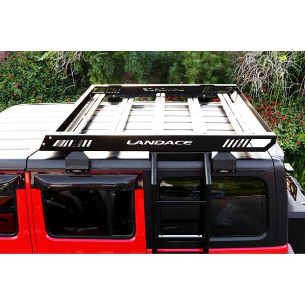 Direct Sale Car Roof Basket Cargo Carrier Basket Roof Rack Black 1455*1425*113mm
