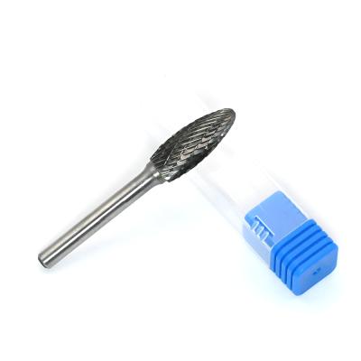 Solide carbide burr shape H