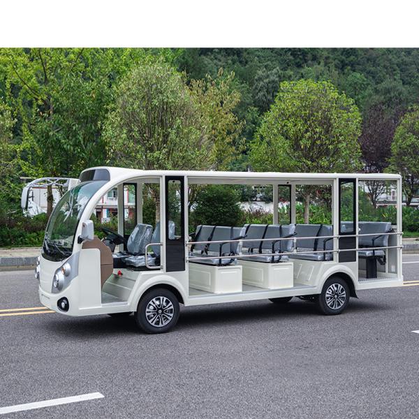 Cheap China Bus Long Range and High Torque 14 Seater Electric Shuttle Car