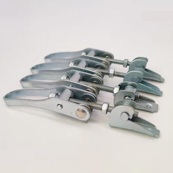 Customized Metal Stamping Parts Carbon Steel Galvanized Material Bucket Hoop Hasp Hoop Clamp Lock Hasp Hardware Accessories