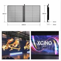 Diodo emissor de luz Frameless Mesh Facade P3.91 - a elevação 3840Hz de 7.82mm refresca Rate Aluminum Cabinet