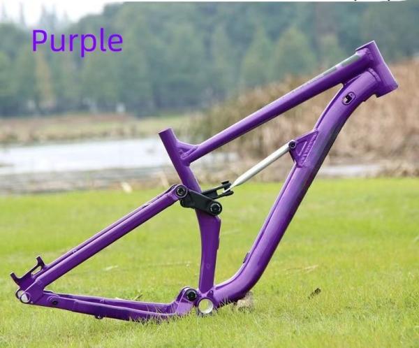 Enduro Mountain Bike Full Suspension Frame 17 Inch Size 27.5 Inch Wheels