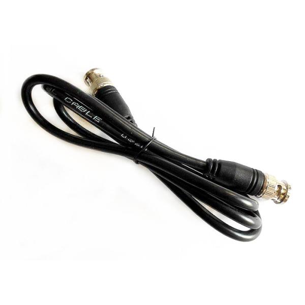 Mâle coaxial de la télévision en circuit fermé RG59 Lan Cable Patch Cords 2 BNC