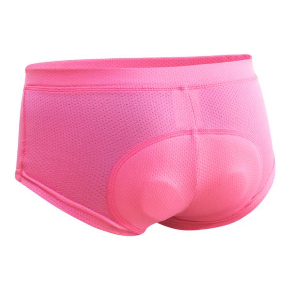 Women's Outdoor Bicycle Biker Underwear Slim Elastic Breathable Shockproof 3D Silicone Cushion Underwear