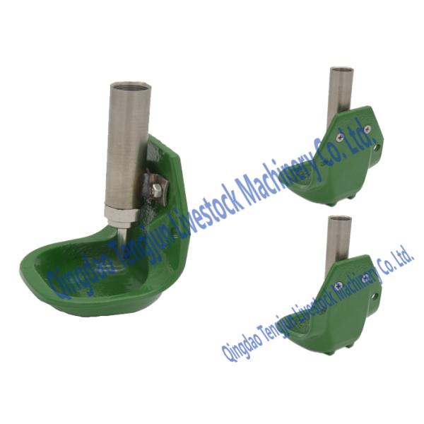 Daily Pig Water Bowl Powder Coated With Food Grade SS304 Nipple