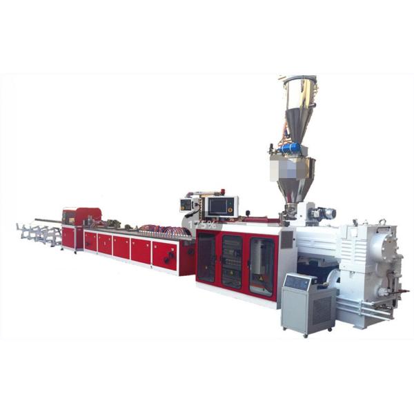 Outdoor PE/PP WPC Composite Floor Decking Extrusion Machine for WPC Decking and Plank
