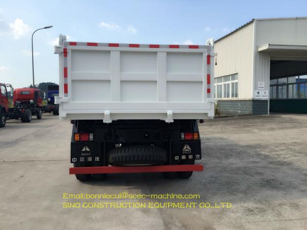 Hydraulic Light Duty Commercial Trucks Sinotruk Howo Transport 4x2 Dump Truck