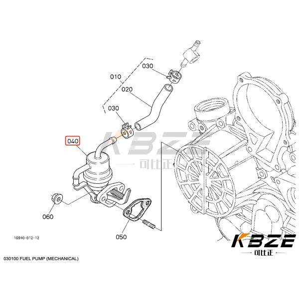 КБЗЕ ОЭМ Высокое качество KUBOTA V1505 топливный насос ARKB-1006 16285-52032 для RTV1100