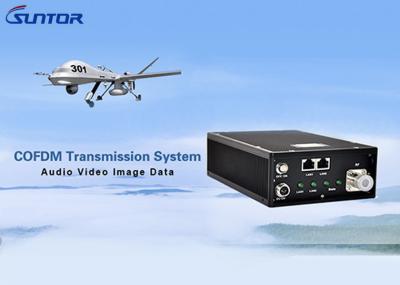 Nenhum transmissor do atraso COFDM, transmissor video do poder superior com porto RJ45 duplo