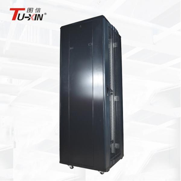 Commercial Rack Enclosure Server Cabinet , Indoor 42U Half Height Server Rack