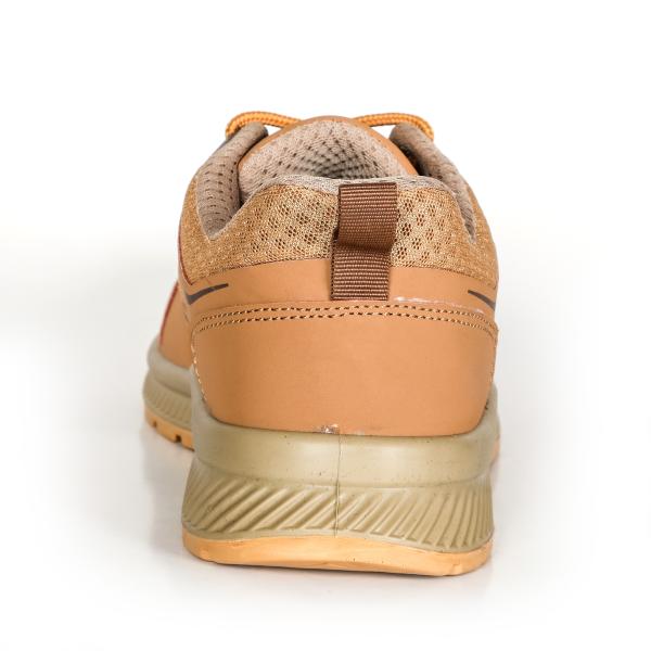 Gardez-vous en sécurité au travail Chaussures de sécurité en ciment en daim de vache en cuir de vache et chaussures de travail résistantes à la chaleur