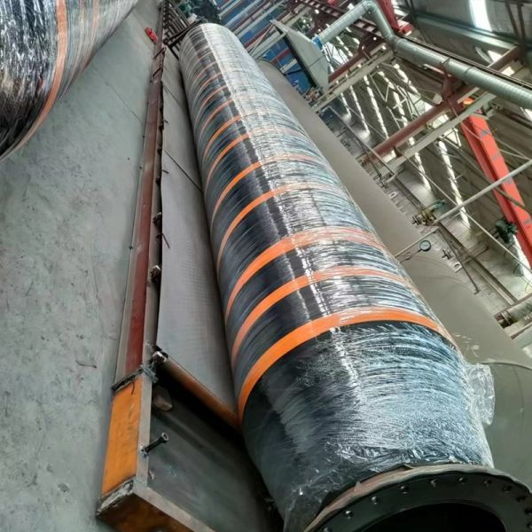 Floating Rubber Pipeline with Large Diameter Flange Connection Aging Resistant for Long Service Life
