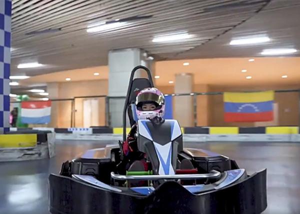 4kw motor interno rápido do afastamento de terreno dos kart 43mm único