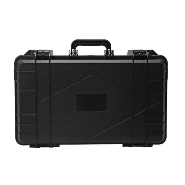 Utilisation polyvalente Portable Black PP Plastic Carrying Case Shockproof Dustproof Waterproof Case avec boîte à outils en mousse pré-coupée IP67