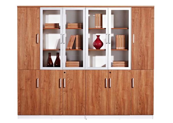 Full Height Three Door Vertical File Cabinet Swing Door Style Fire Proof