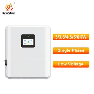 6kW Pure Sine Wave Hybrid Inverter Single Phase 48V Battery IP65 Low Voltage
