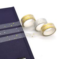 Ruban japonais de Washi de feuille d'or imperméable