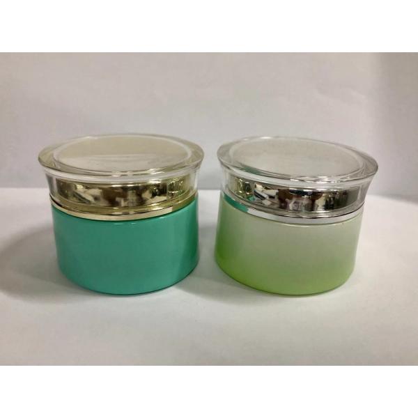 косметики опарников сливк 30г 50г лосьон заботы кожи стеклянной упаковывая стеклянный раздражает с завинчивой пробкой