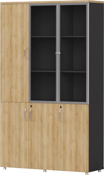 Home Office File Storage Cabinet 1.2M 3 Doors File Cabinet Racks