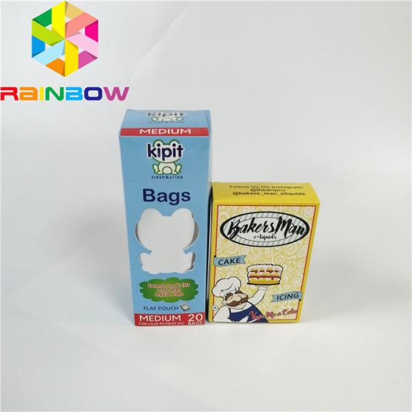 Пурпурный плоский ресиклабле чай пак кофе качества еды коробки отправителя картона каннелюры коробки гофрированной бумаги крафт бумаги покрытия воска