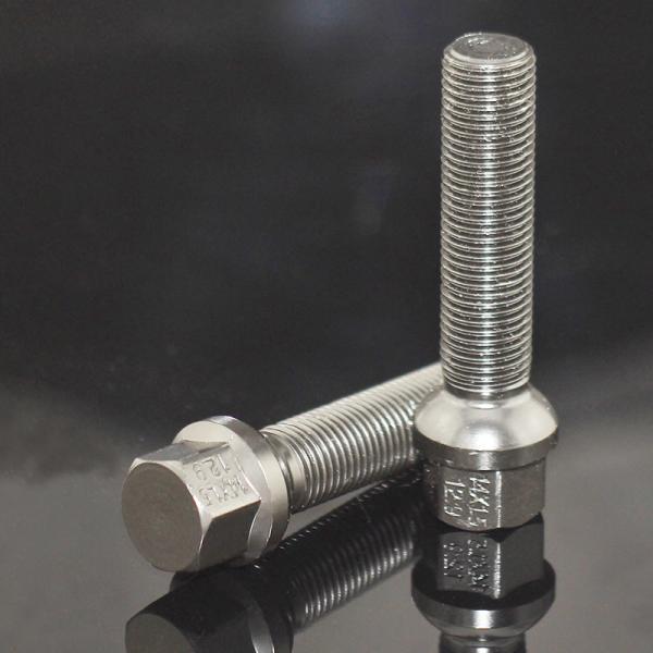 Shank 55 mm Grade 12.9 Extended Wheel Bolts for MERCEDES AMG E/S Series