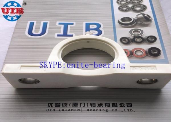 P205 Thermoplastic Plastic Bearing Blocks Housings Corrosion Resistance