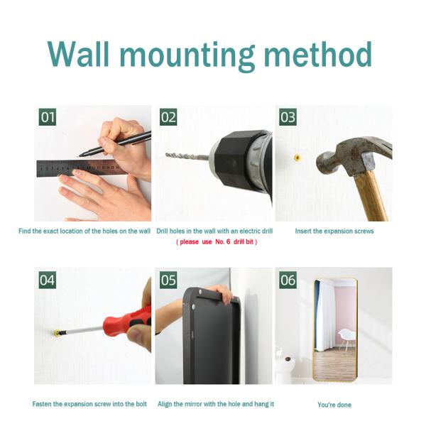 Дизайн LED полного длины с винтом плавное стекло для одежды