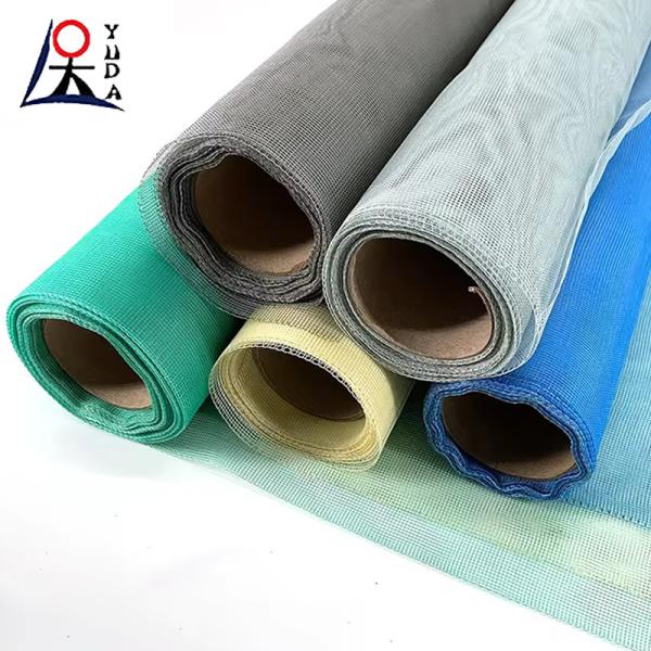 Durable Fire Resistant Fiberglass Mosquito Window Mesh For Sliding Screen Windows