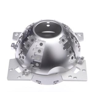アルミニウム精密は5つの軸線CNCの機械化の部品ISO9001を磨いた