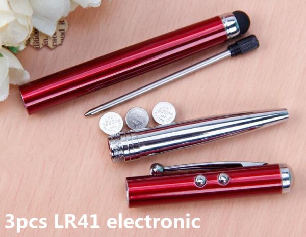 4IN 1 LED Light metal pen ,Touch srceen phone metal pen ，laser light pen, metal ball pen