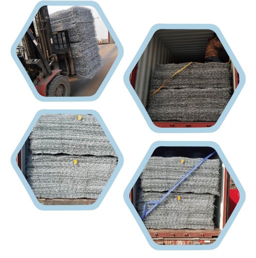 Ячеистая сеть корзин 80x100mm Gabion Ce коробки подпорной стенки небольшая шестиугольная