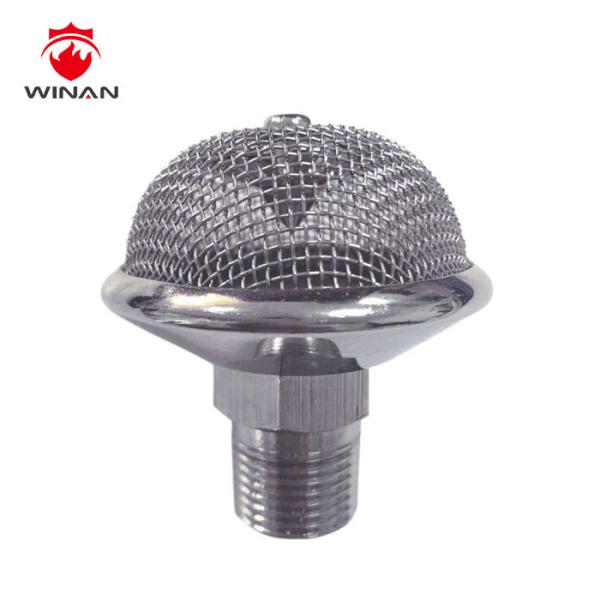 DN15 Brass Fire Foam Sprinkler Head Fire Fighting Equipment 0.3 MPa