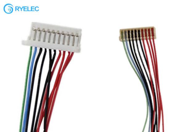 conector do passo de 10pin 1.0mm com ÁS 91209-01011 ao chicote de fios de friso do fio de SHR-10V-S