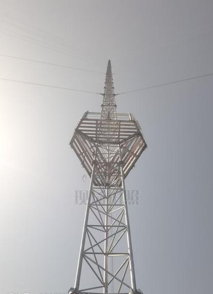 Factory Manufactured Steel Mast Monopole Lattice Tower Guyed Antenna for Telecommunication Accessory