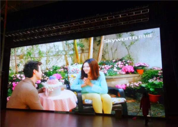 Video Screen Rental Transparent P3 Indoor LED Advertising Display Board 576mm×576mm Cabinet
