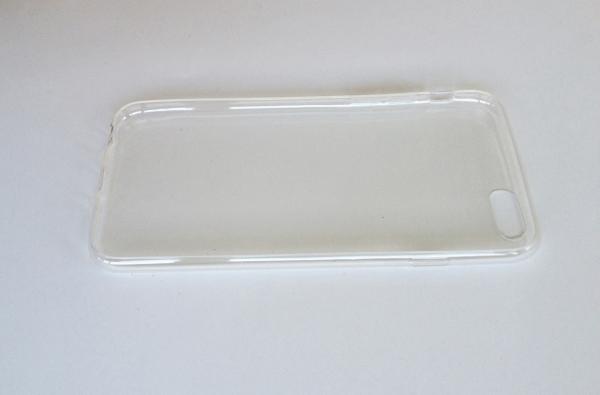 Case for iPhone 6/6 Plus, simple design, TPU material, Soft and transparent, ultra-slim