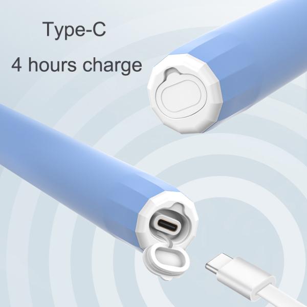 CONTEC C1 Waterproof IPX7 Electric Sonic Toothbrush Rechargeable Toothbrush