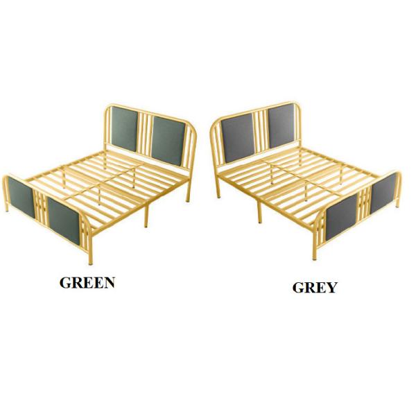 Metal Bed Frame Steel Single Bed Bedroom Furniture Wholesale Factory Price