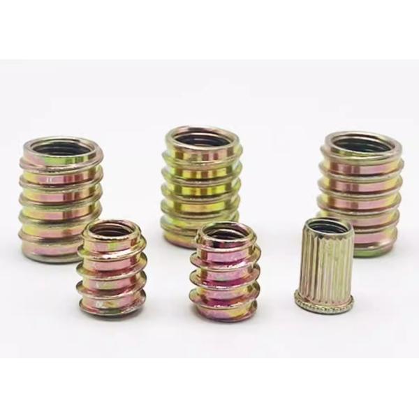 Internal / External Threaded Connector Nut Through Hole Hex Socket