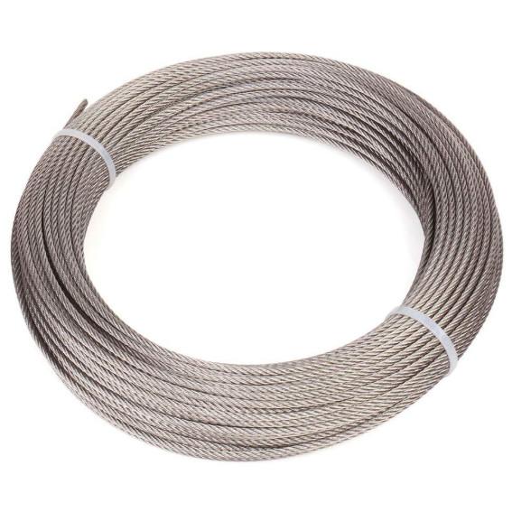 6mm Steel Core Galvanizing Double Strand Twisted Wire Rope For Marine Cranes
