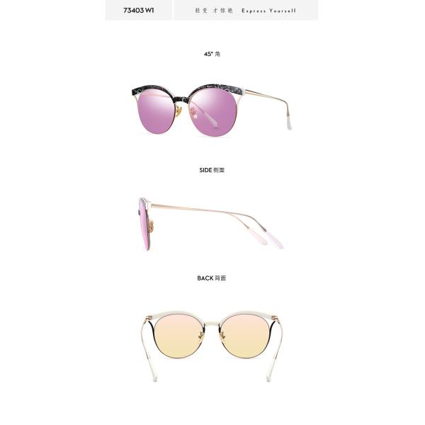 Cat Eye Ladies Aviator Sunglasses , Womens Designer Glasses Multiple Color