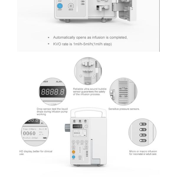 hospital medical infusion pump disposable infusion cheap syringe pump